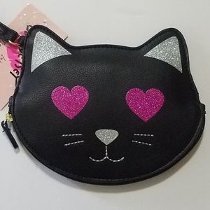 Luv Betsey Kitten Wristlet/Coin Purse